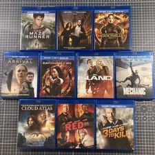 A lot of 10 Blu-ray videos previously viewed