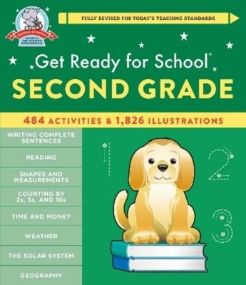 Heather Stella Get Ready for School: Second Grade (Revised and Up (Spiral Bound)