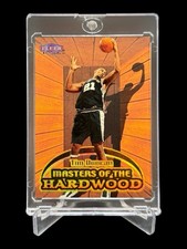 1999/00 Fleer Tradition TIM DUNCAN “MASTERS OF THE HARDWOOD” SP INSERT 4 OF 15