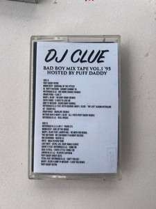 DJ CLUE THE BAD BOY MIXTAPE VOL 1 1995 95 NYC HIP HOP CASSETTE MIXTAPE