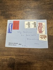 Poland Airmail Registered Cover c1981 Warszawa to USA Mixed Franking