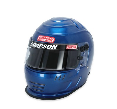 Simpson Racing 7707125 SA2020 Speedway Shark Racing Helmet 7-1/2 Blue
