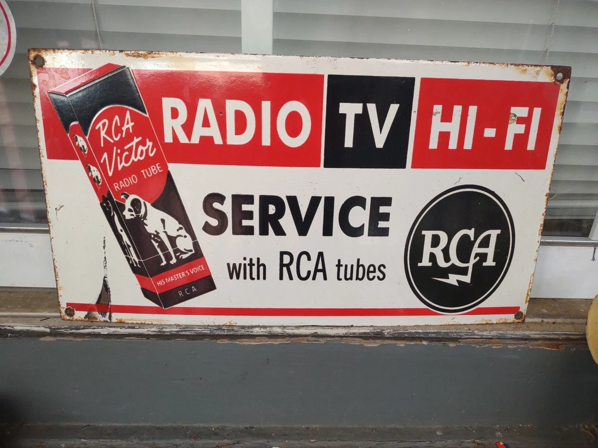 Rca Sign In Original Advertising Signs (1930-1969) for sale | eBay