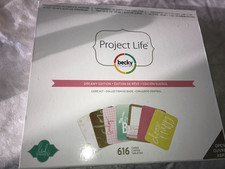 NOS PROJECT LIFE American Crafts BECKY HIGGINS 616 Scrapbook Cards DREAM EDITION