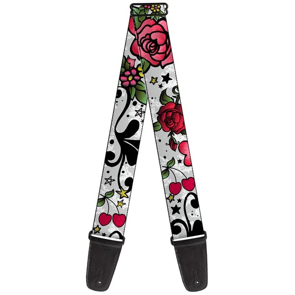 Guitar Strap - Mom & Dad Close-Up White (Us Import) ACC NEU-image