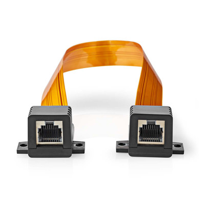 Nedis CAT5e Cable   UTP   RJ45 (8P8C) Female   RJ45 (8P8C) Female   0.30 m   Fla
