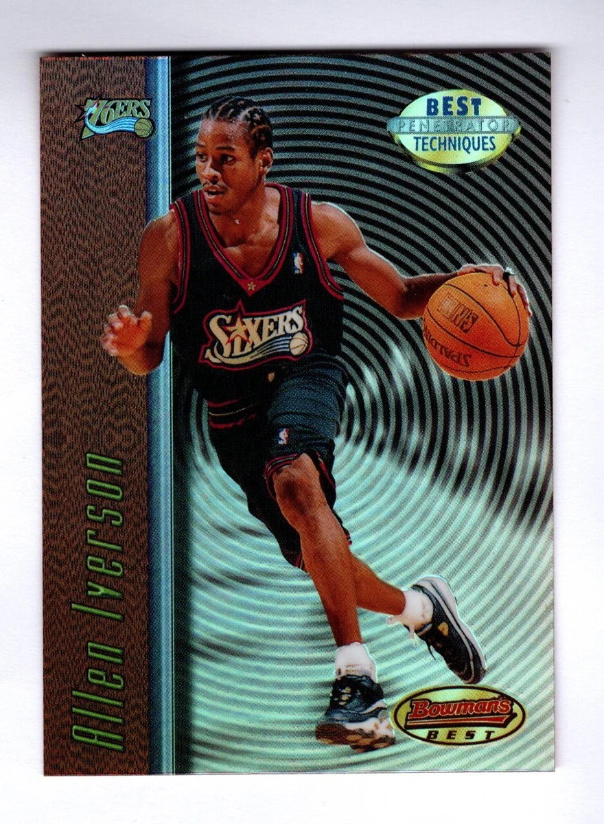 Allen Iverson Basketball 1997-98 Season Sports Trading Card