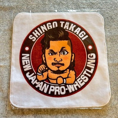 Shingo Takagi New Japan Pro-Wrestling mini towel handkerchief