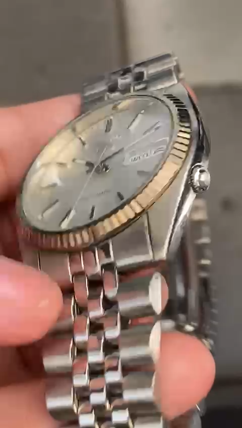 スナイデル Rare Seiko 5 President SNXJ89 Automatic 7S26-3110 Day Date