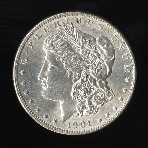 US Coin 1901 O Morgan Silver Dollar AU NO RESERVE!