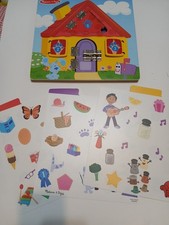Melissa  Doug Blues Clues  You Wooden Lift-The-Flap Activity Board