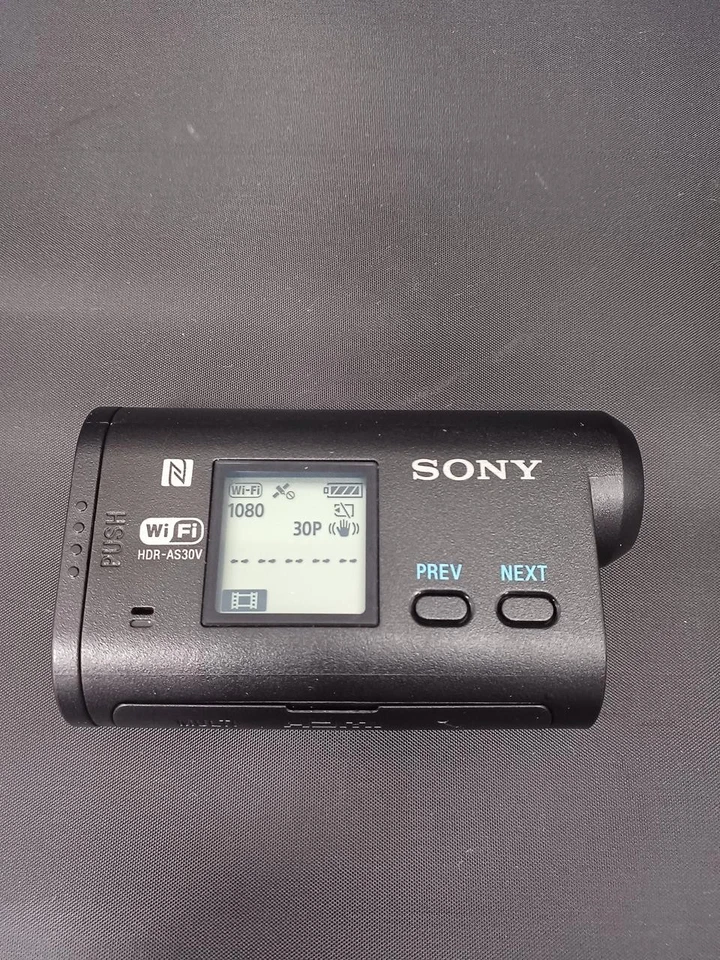 SONY HDR-AS30V Action Camera with RM-LVR1 Remote - Image 2 of 4