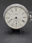 Antique 1918 Waltham PS Bartlett 17J 16S Pocket Watch New York Jeweler - RUNNING