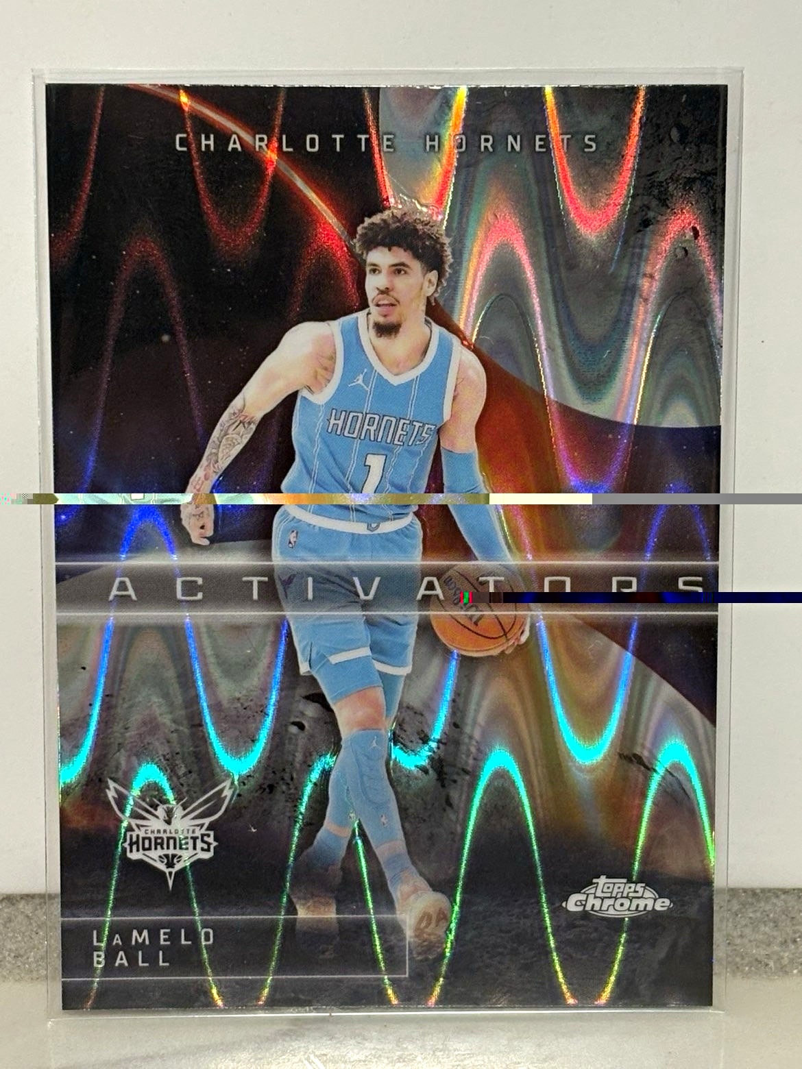 LaMelo Ball RayWave Refractor Activators #AC-7 Hornets 2025-26 Topps