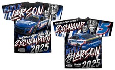Kyle Larson 2025 CFS 5 Hendrickcars.com NASCAR CHAMPION Sublimated Total Print