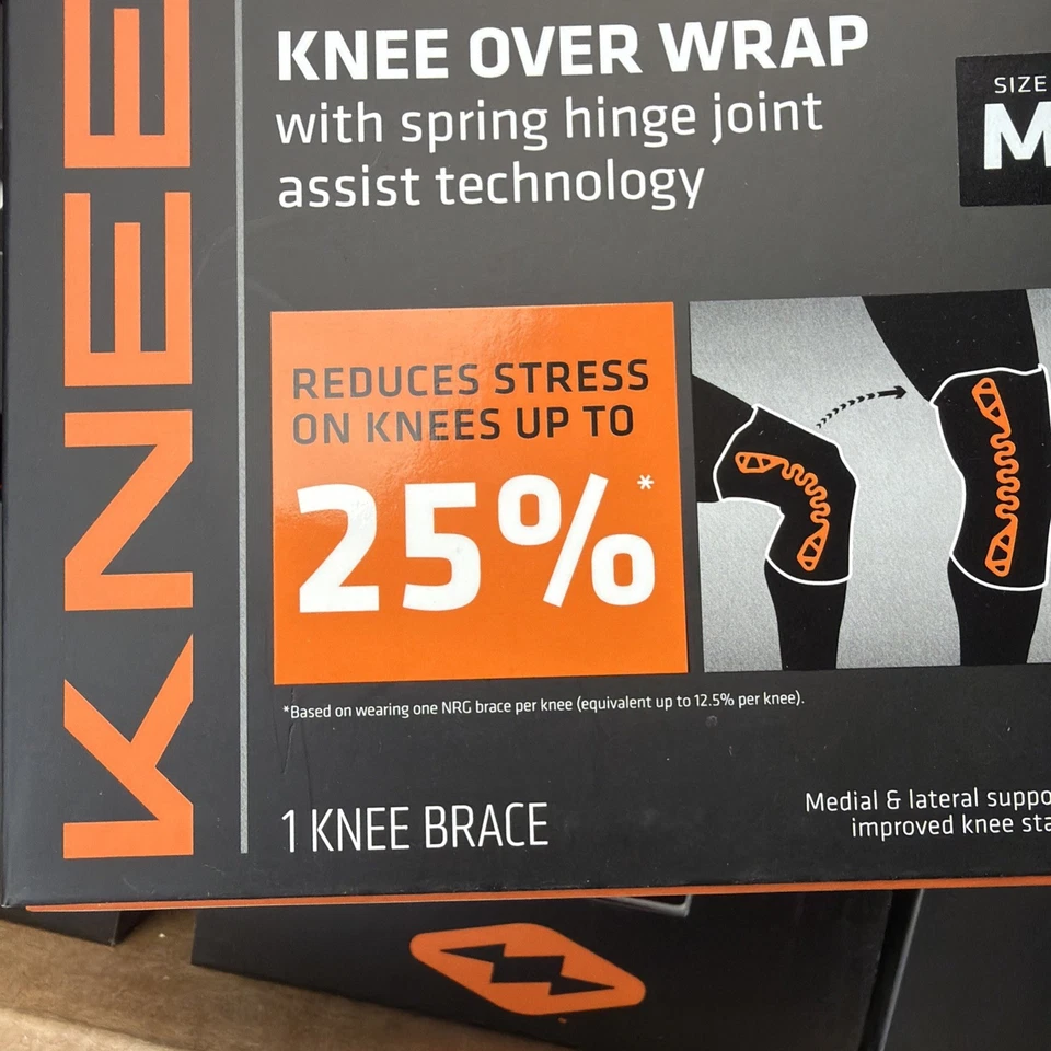 Shock Doctor Level 3,Knee over wrap Brace with Hinges joint size medium 14-16 - Image 3 of 4