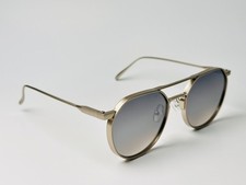 Vintage Aviator Sunglasses Mirrored Lenses, Silver Frame, Lightweight UV400