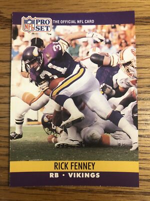 Rick Fenney 1990 Pro Set Vikings #567  *B585*