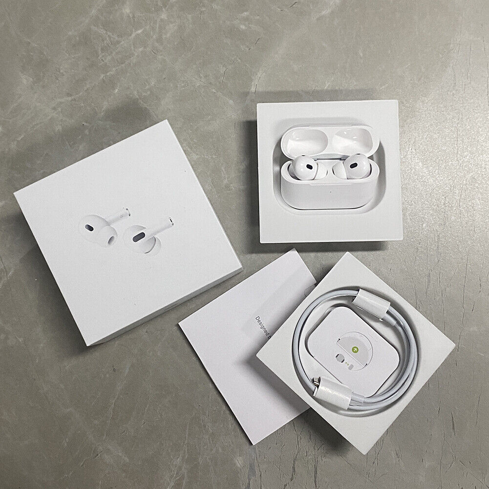 Apple AirPods Pro 2nd Generation Wireless Earbuds with MagSafe Charging Case IB