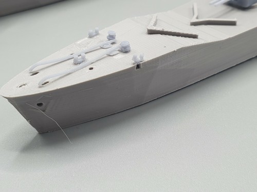 Falklands Task Force Set 1:350 Waterline Model Ships - Picture 7 of 11