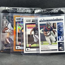 (4) DAMEON PIERCE RC LOT w/ Score Lava /599