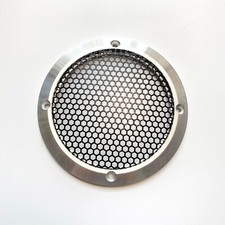1 Piece 4" Silver Full Metal Alu Speaker Cover Mesh Grills For Car Audio DJ PA