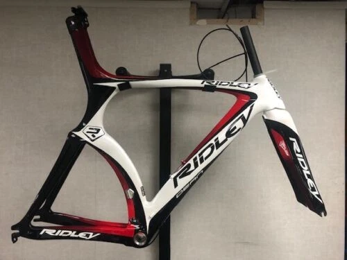 Marcos De Bicicleta Ridley de fibra de carbono negro