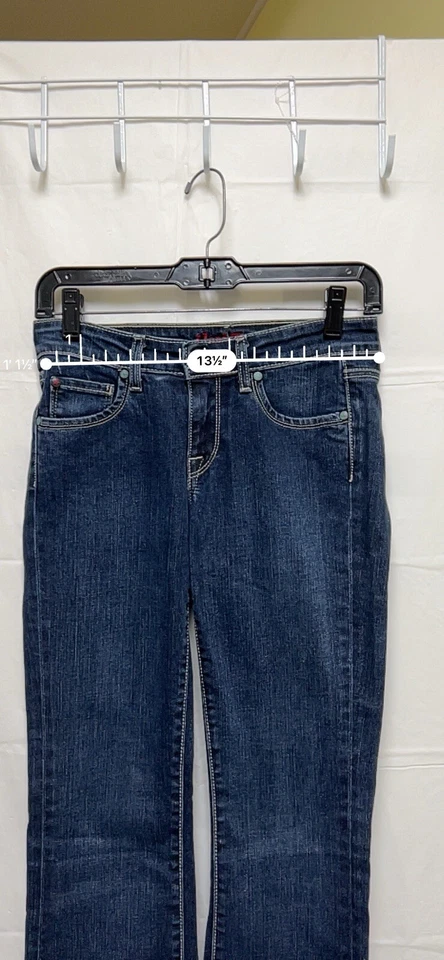 Jeans Hard Tail Forever Talla 26 Cintura Adolescente Bota Acampanada Niñas Juniors BKC-C Foto 4 de 4