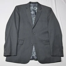 Pronto Uomo Platinum 46 X-Long Gray 100% Wool Mens Blazer Suit Jacket Sport Coat