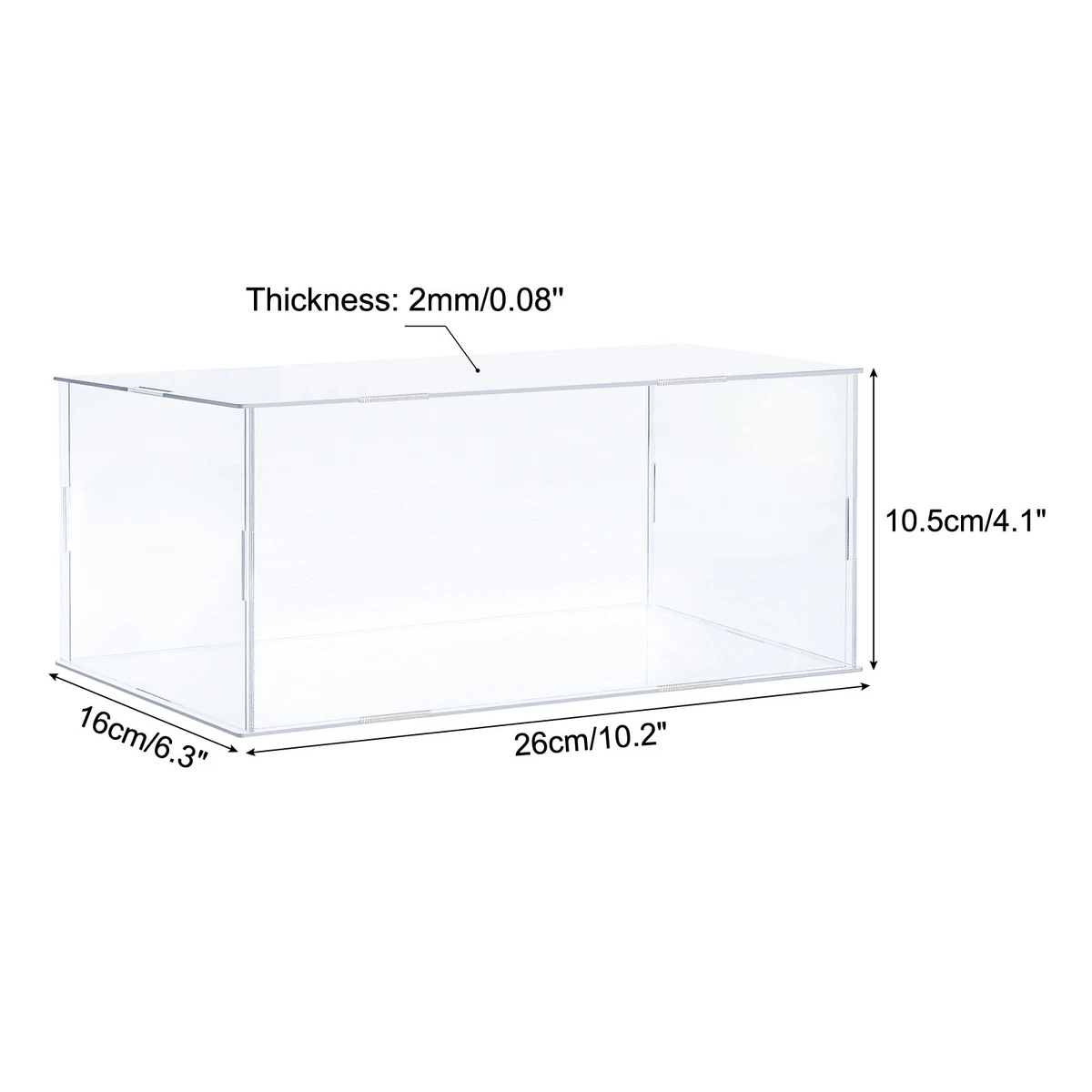 Acrylic 2024 storage box