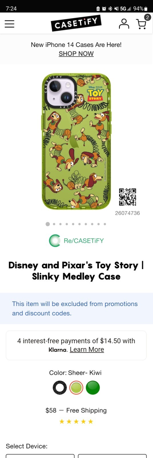 Casetify Impact Case for iPhone 14 - Durable Protective Cover-image