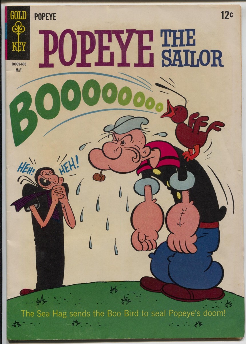 Popeye #80 1966 - Gold Key -FN/VF - Comic Book | eBay