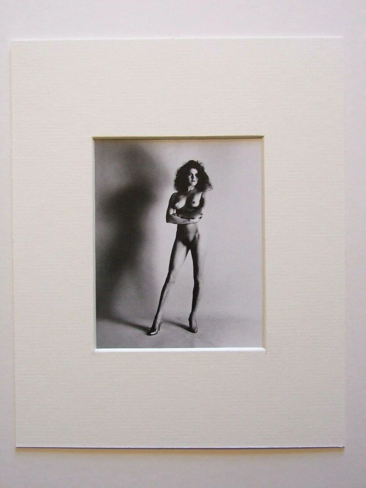 HELMUT NEWTON montado reproducción impresión fotográfica 10 x 8"" 1980 mujer desnuda NP48 Foto 2 de 2