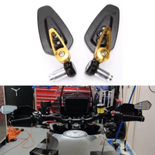 Universal Motorcycle Handle Bar End Mirrors For Honda Yamaha Suzuki Triumph US