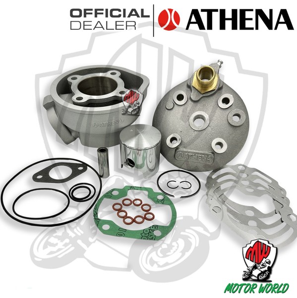 Zylinderkopf Athena Aluminium 47,6 H2O Italjet Dragster LC 50-image