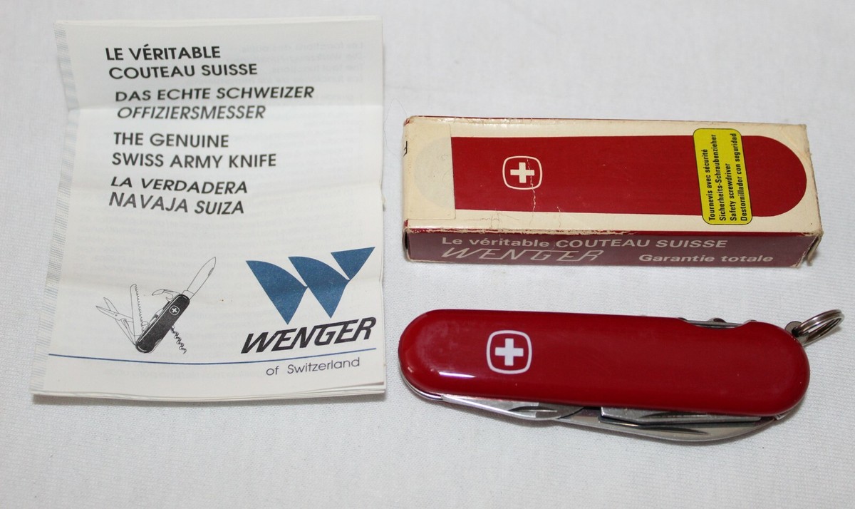 Wenger Swiss Army Mini GI 赤 Victorinox Wenger in red - 0.6423.91