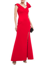 BADGLEY MISCHKA Bow Shoulder Gown size 16