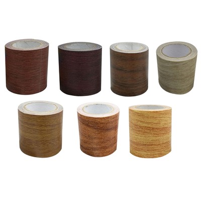 Wood Grain Furniture Stickers Furniture Renovation Self-Adhesive