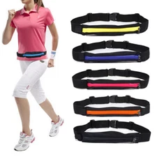 Sports Running Jogging Cycling Pocket Fanny Pack Bum Pouch Wallet Waist Belt Bag