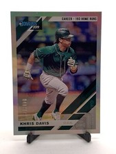 2019 Donruss KHRIS DAVIS Stat Line Career /193 #169 Athletics