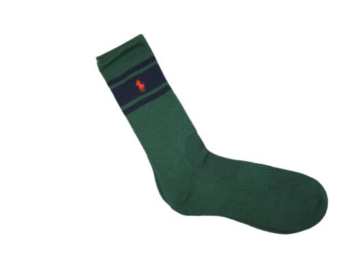 RALPH LAUREN POLO Half Cushioned Ribbed Perfomance Crew Socks Choice of Colours - Picture 3 of 7