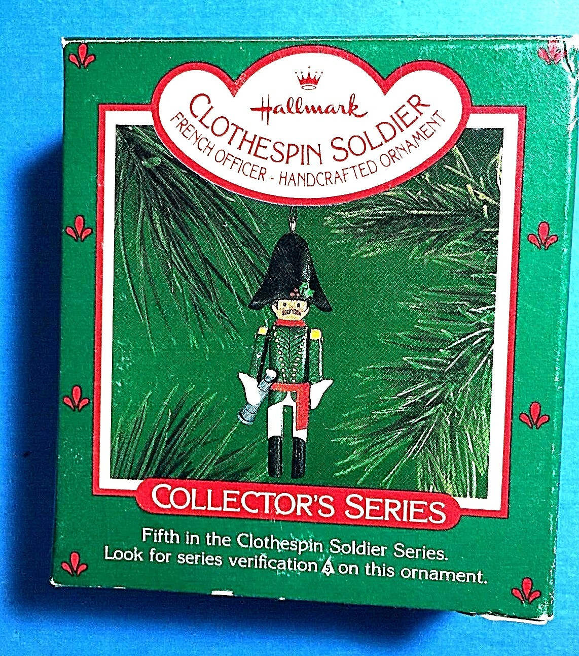 Hallmark "Clothespin Soldier" Ornament 1986 eBay