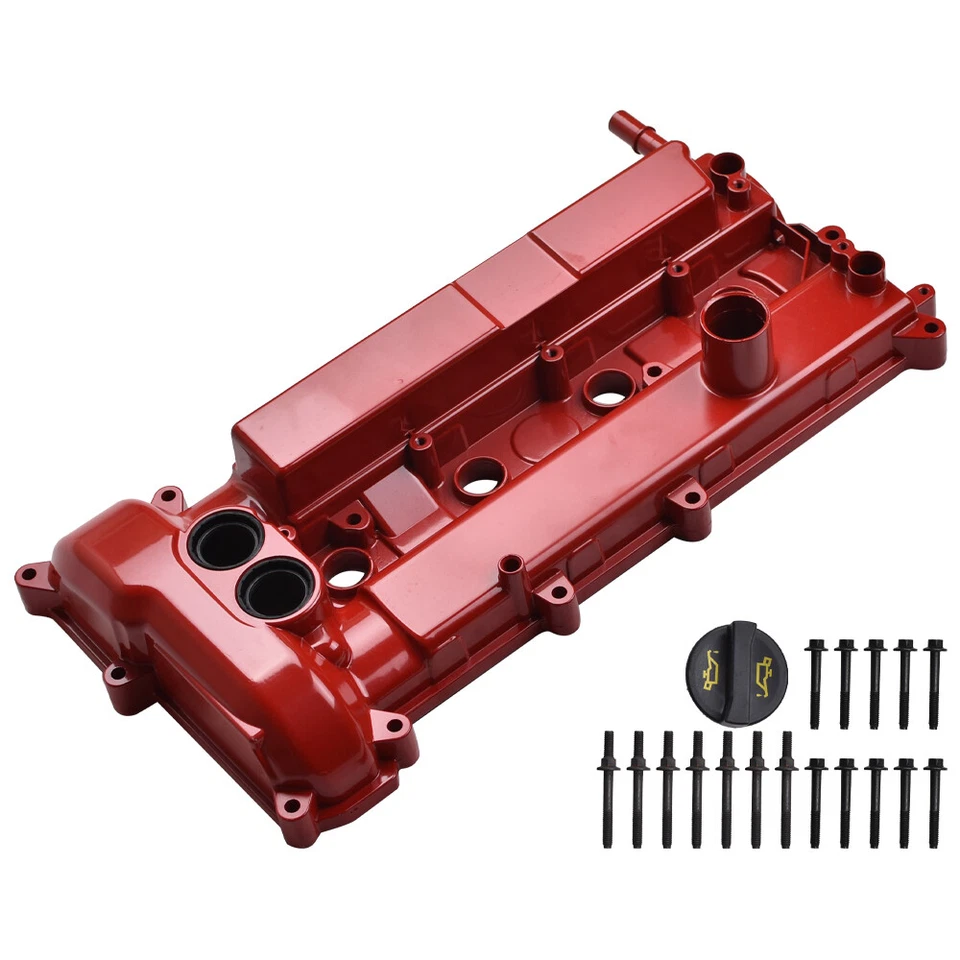 Tampa de válvula de alumínio atualizada com kit de junta para 2012 2013 2014 Ford Focus 2.0L - Imagem 3 de 4