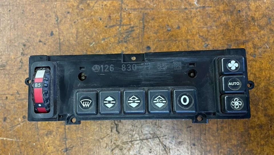 90-91 Mercedes Benz 350SDL W126 Calentador Automático Control CA OEM 1268301185 Foto 2 de 4