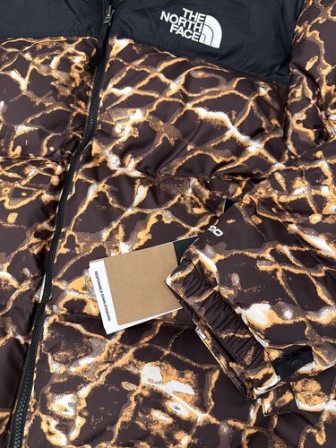 NUOVO piumino uomo The North Face Nuptse 96 retrò Coal Thunder taglia L - Foto 3 di 3