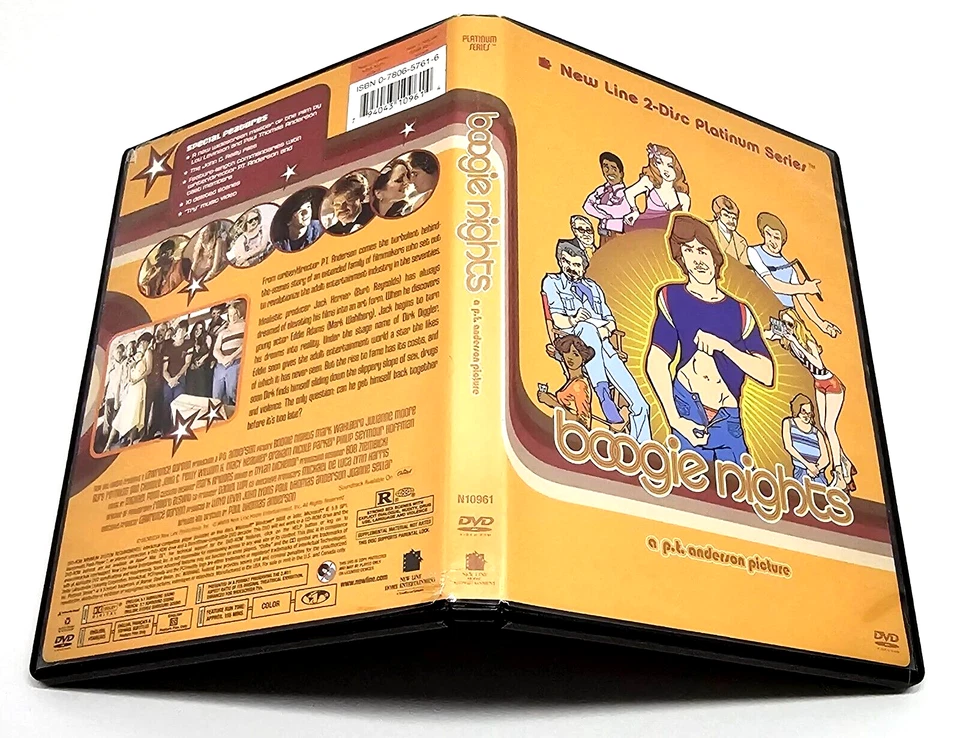 Boogie Nights New Line 2-Disc Platinum Series DVD 2007 Keep Case Like New - Image 2 of 4