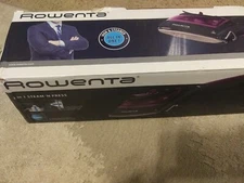 Rowenta DV8613 2 in 1 STEAM and PRESS 800 WATT STEAMER & IRON Portable
