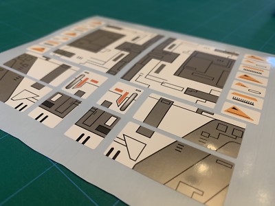 Sticker Shop Adesivi Di Ricambio Personalizzati Per Set LEGO Star Wars Republic Gunship 7163 - Nuovi, Generici Adesivi Volkswagen Golf - Foto 12