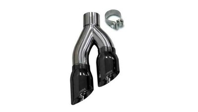 CORSA Performance Schwarz Auspuff Spitze Set 14031BLK 16in Rund für Nissan Titan