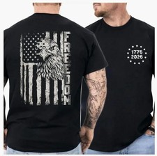 250th Aniversary Flag Eagle T-shirt, 250 Years USA Flag Tee, Independence day